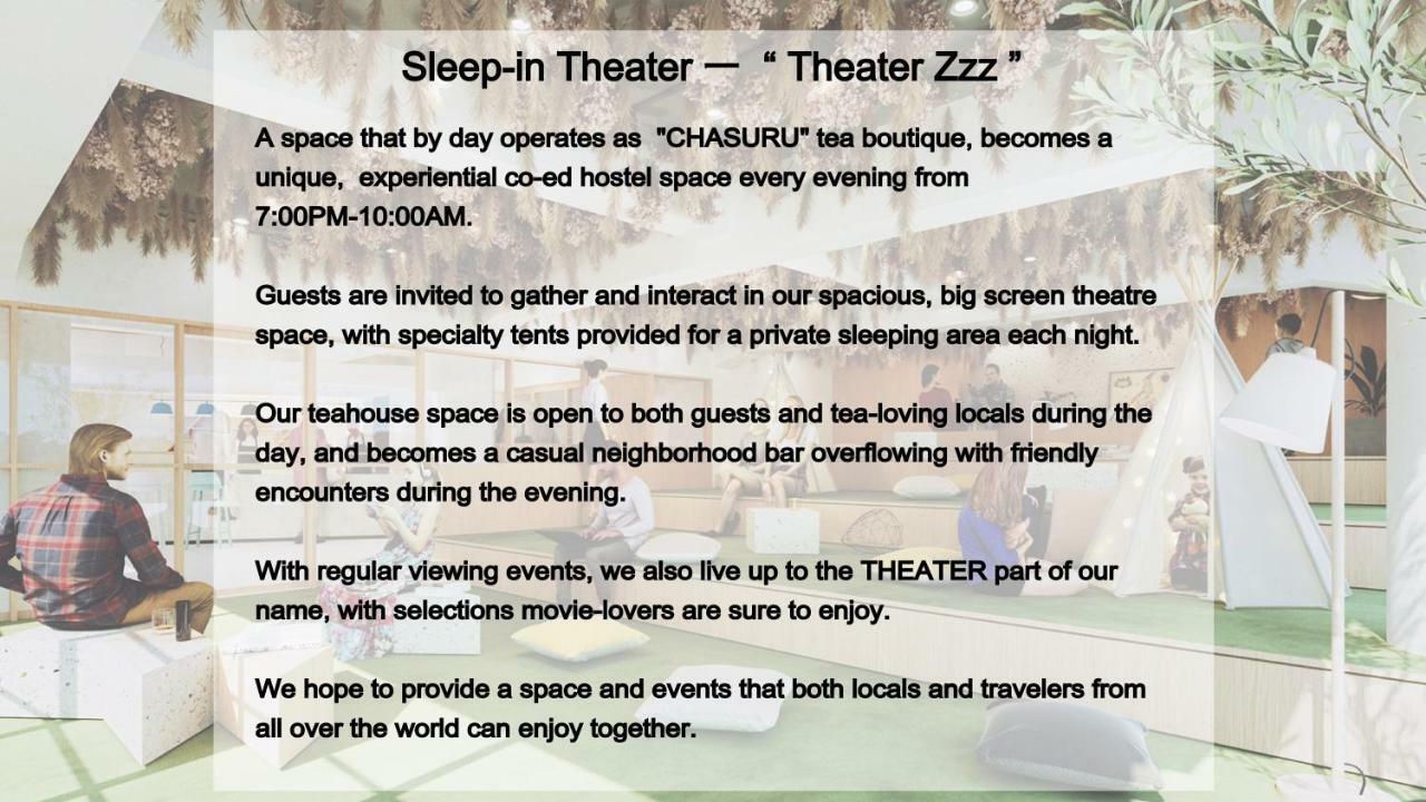 Ostello Theater Zzz Tokyo Esterno foto